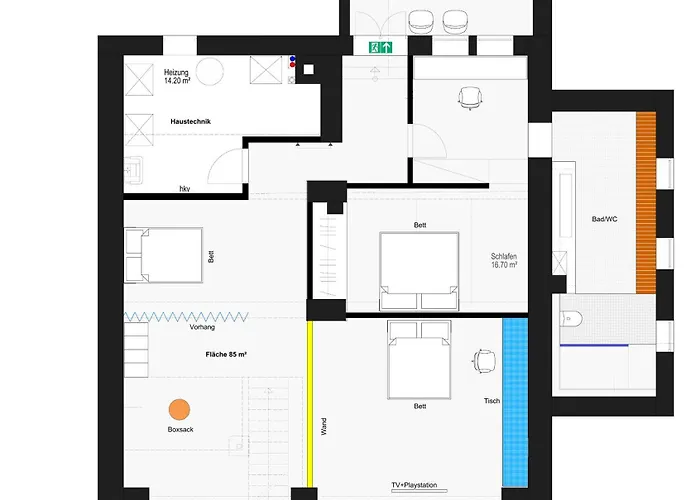 Loft Im Szeneviertel Mannheims * מאנהיים